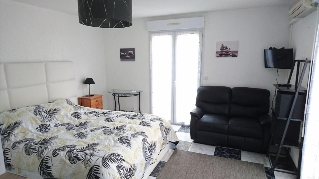 Appartements Dans Residence Avec Piscine - Mer A 500M Sainte-Marie-la-Mer Bagian luar foto