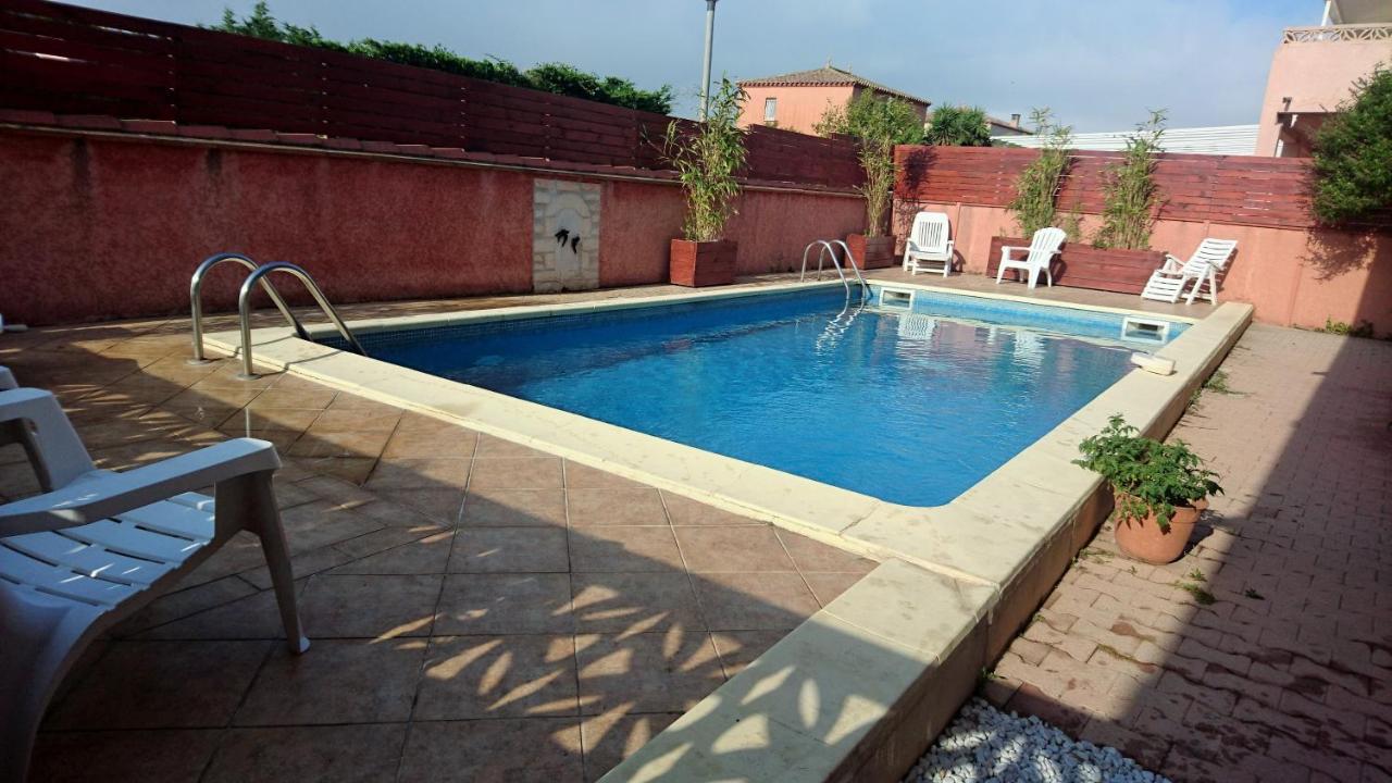 Appartements Dans Residence Avec Piscine - Mer A 500M Sainte-Marie-la-Mer Bagian luar foto