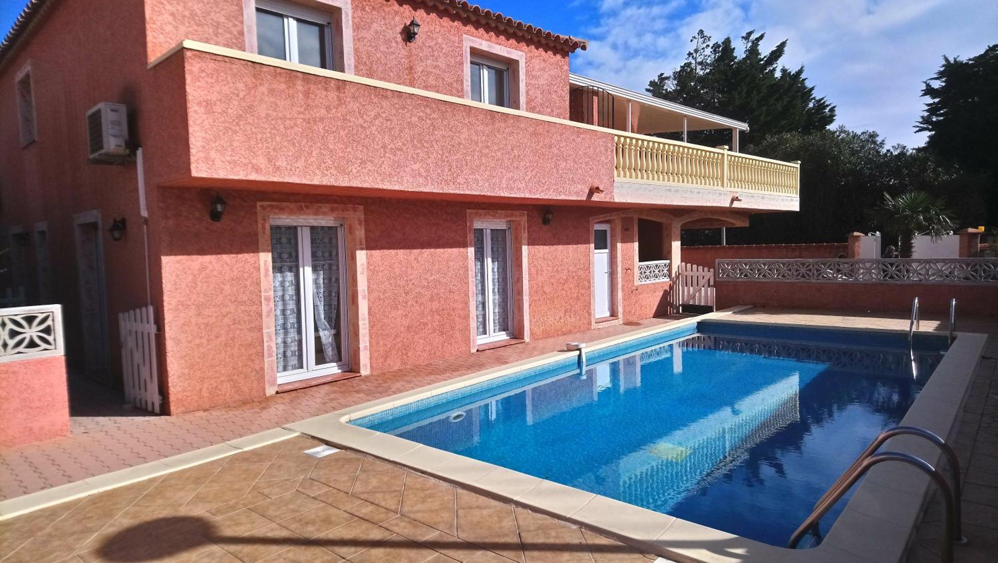 Appartements Dans Residence Avec Piscine - Mer A 500M Sainte-Marie-la-Mer Bagian luar foto