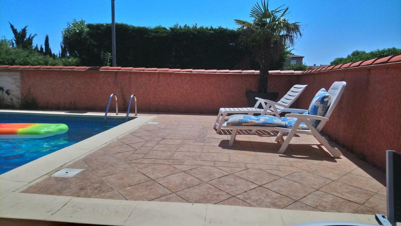 Appartements Dans Residence Avec Piscine - Mer A 500M Sainte-Marie-la-Mer Bagian luar foto